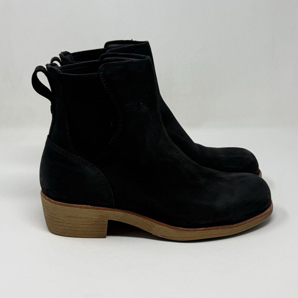 Red Wing Worx Zinc Chelsea Boots Womens 10 M Black Leather Steel Toe Slip Resist